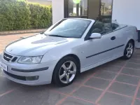 Usata Saab 9-3 Cabriolet Vector 150 CV (110 kW) 2006 Argento Cabrio