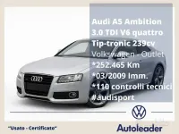 Usata Audi A5 Ambition 239 CV (175 kW) 2009 Grigio Coupé