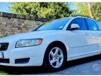 Usata Volvo V50 R-Design 115 CV (84 kW) 2010 Bianco Station wagon