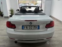 Usado BMW 218 Luxury Line 150 HP (110 kW) 2018 Branco Cabrios
