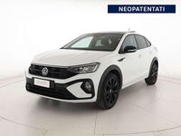 Usata VW Taigo R-line 110 CV (80 kW) 2022 Pure white nero SUV
