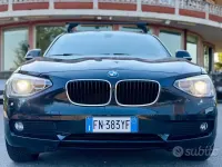 Usata BMW 118 Sport Line 143 CV (105 kW) 2014 Nero Utilitaria