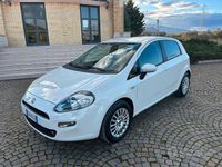 Usata Fiat Punto Lounge 75 CV (55 kW) 2014 Bianco Utilitaria