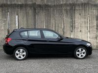 Usata BMW 116 Efficient Dynamics 115 CV (84 kW) 2013 Nero Utilitaria