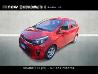 Usata Kia Picanto Urban 65 CV (47 kW) 2021 Rosso Utilitaria