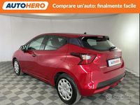 Usata Nissan Micra Acenta 2018 Rosso Utilitaria