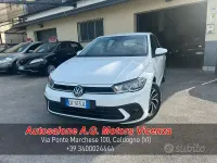 Usata VW Polo Life 95 CV (69 kW) 2022 Bianco Utilitaria