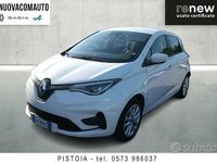 Usata Renault Zoe Life 80 kW (109 CV) 2020 Bianco Utilitaria