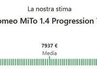 Usata Alfa Romeo MiTo Progression 78 CV (57 kW) 2016 Rosso Utilitaria