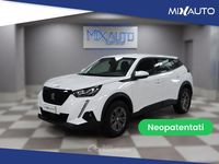 Usata Peugeot 2008 Active 102 CV (75 kW) 2020 Bianco SUV