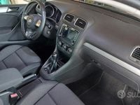 Usata VW Golf VI 110 CV (80 kW) 2009 Blu Utilitaria