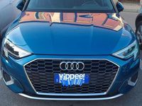 Usata Audi A3 Advanced 116 CV (85 kW) 2022 Blu/azzurro Berlina