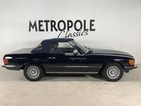 Usata Mercedes SL380 204 CV (150 kW) 1984 Blu Cabrio