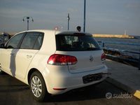 Usata VW Golf VI 102 CV (75 kW) 2012 Bianco Utilitaria