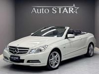 Usata Mercedes E200 Avantgarde 184 CV (135 kW) 2011 Bianco Cabrio