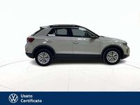 Usata VW T-Roc Life 110 CV (80 kW) 2022 Nero pastello SUV