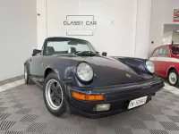Usata Porsche 911 Carrera Cabriolet 231 CV (169 kW) 1986 Blu/azzurro Cabrio