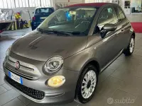 Usata Fiat 500C Lounge 69 CV (50 kW) 2017 Grigio Cabrio