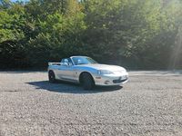 Usata Mazda MX5 90 CV (66 kW) 2001 Grigio Cabrio