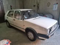 Usata VW Golf II 1986 Bianco Utilitaria