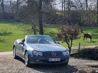 Usata Mercedes SL350 245 CV (180 kW) 2004 Blu Cabrio