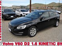 Usata Volvo V60 Kinetic 114 CV (83 kW) 2014 Nero Station wagon
