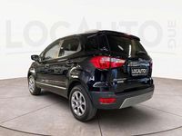 Usata Ford Ecosport Titanium 99 CV (72 kW) 2019 Nero SUV