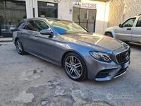 Usata Mercedes E220 Premium Plus 194 CV (142 kW) 2017 Argento Station wagon