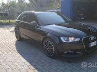 Usata Audi A3 150 CV (110 kW) 2016 Nero Berlina