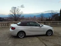 Usata BMW 218 Luxury Line 150 CV (110 kW) 2016 Bianco Cabrio