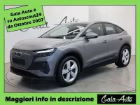 Usata Audi Q4 Sportback e-tron Advanced Plus 125 kW (170 CV) 2022 Nero SUV