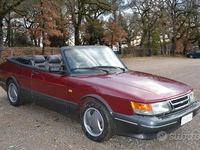 Usata Saab 900 Cabriolet 1993 Rosso Cabrio