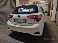 Usata Toyota Yaris 2017 Bianco Berlina