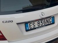 Usata Mercedes C220 170 CV (125 kW) 2013 Bianco Station wagon
