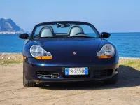 Usata Porsche 986 Boxster 204 CV (150 kW) 1997 Blu/azzurro Cabrio
