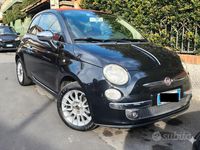 Usata Fiat 500 75 CV (55 kW) 2010 Nero Cabrio
