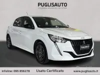 Usata Peugeot 208 Active 101 CV (74 kW) 2022 Bianco Utilitaria