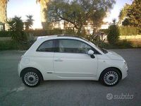 Usata Fiat 500 Lounge 95 CV (69 kW) 2011 Bianco Utilitaria
