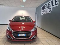 Usata Peugeot 208 Allure 75 CV (55 kW) 2018 Rosso Utilitaria