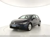 Usata VW Golf VIII Life 110 CV (80 kW) 2024 Blu