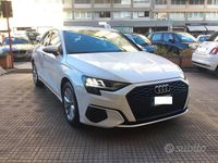 Usata Audi A3 Advanced 116 CV (85 kW) 2022 Bianco Berlina