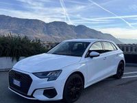 Usata Audi A3 Advanced 150 CV (110 kW) 2022 Bianco Berlina