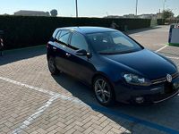 Usata VW Golf VI 140 CV (102 kW) 2009 Blu Utilitaria