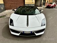 Usata Lamborghini Gallardo 560 CV (411 kW) 2009 Bianco Cabrio