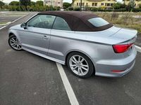 Usata Audi A3 Cabriolet Ambition 110 CV (80 kW) 2015 Argento Cabrio