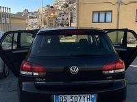 Usata VW Golf VI 110 CV (80 kW) 2008 Nero Utilitaria
