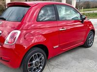 Usata Fiat 500 Sport 100 CV (73 kW) 2008 Rosso Berlina