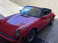 Usata Porsche 911 Carrera Cabriolet 207 CV (152 kW) 1984 Rosso Cabrio