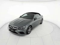 Usata Mercedes E220 Premium 194 CV (142 kW) 2019 Argento Cabrio