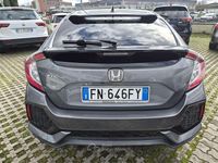 Usata Honda Civic Elegance 120 CV (88 kW) 2018 Grigio Berlina